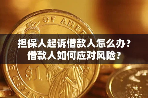 武汉担保人起诉借款人怎么办？借款人如何应对风险？